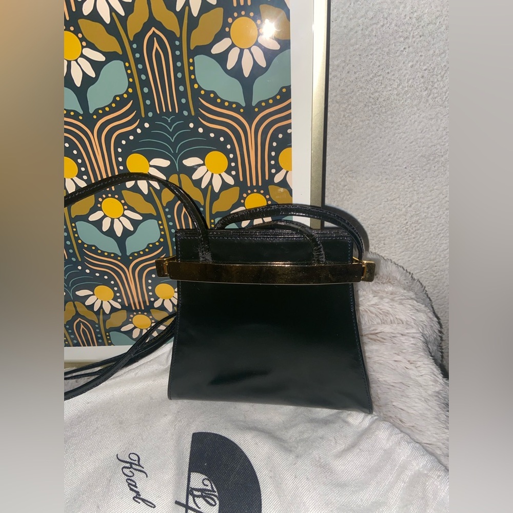 Karl Lagerfeld Vintage (1995) Black Handbag EUC - Picture 4 of 16